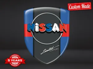 Nissan Maßgefertigte Auto-Embleme Sportlich